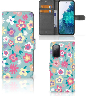 B2Ctelecom Hoesje ontwerpen Samsung Galaxy S20FE GSM Cover Flower Power