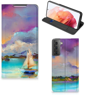 B2Ctelecom Hoesje ontwerpen Samsung Galaxy S21 Smartphone Hoesje Boot