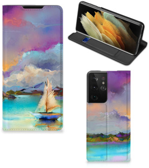 B2Ctelecom Hoesje ontwerpen Samsung Galaxy S21 Ultra Smartphone Hoesje Boot