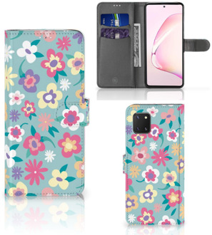 B2Ctelecom Hoesje ontwerpen Samsung Note 10 Lite GSM Hoesje Flower Power