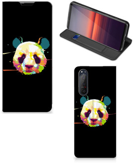 B2Ctelecom Hoesje ontwerpen Sony Xperia 5 II Telefoontas Sinterklaas Cadeautje Panda Color