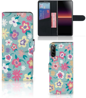 B2Ctelecom Hoesje ontwerpen Sony Xperia L4 GSM Hoesje Flower Power