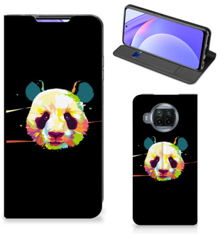 B2Ctelecom Hoesje ontwerpen Xiaomi Mi 10T Lite Telefoontas Sinterklaas Cadeautje Panda Color