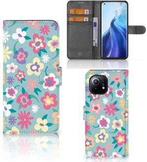 B2Ctelecom Hoesje ontwerpen Xiaomi Mi 11 GSM Cover Flower Power