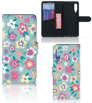 B2Ctelecom Hoesje ontwerpen Xiaomi Mi 9 GSM Cover Flower Power