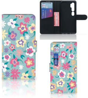 B2Ctelecom Hoesje ontwerpen Xiaomi Mi Note 10 Pro GSM Hoesje Flower Power