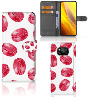 B2Ctelecom Hoesje ontwerpen Xiaomi Poco X3 GSM Hoesje Pink Macarons