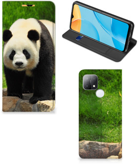 B2Ctelecom Hoesje OPPO A15 Telefoontas Panda