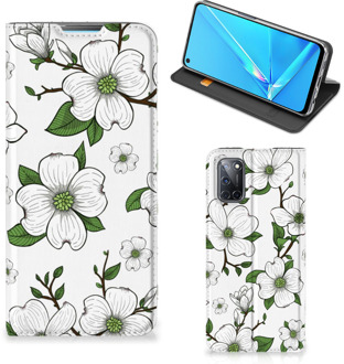 B2Ctelecom Hoesje OPPO A52 | A72 Book Case Dogwood Flowers