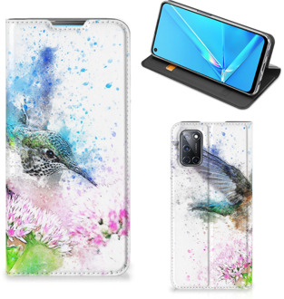 B2Ctelecom Hoesje OPPO A52 | A72 Wallet Book Case Vogel