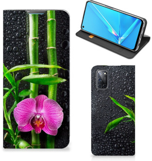 B2Ctelecom Hoesje OPPO A52 | A72 Wallet Bookcase Orchidee