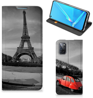 B2Ctelecom Hoesje OPPO A52 | A72 Wallet Case Eiffeltoren Parijs