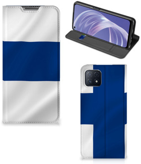 B2Ctelecom Hoesje OPPO A73 5G Bookcase Finse Vlag