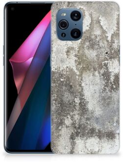 B2Ctelecom Hoesje OPPO Find X3 | X3 Pro Telefoon Hoesje Beton