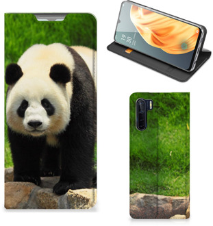 B2Ctelecom Hoesje OPPO Reno3 | A91 Telefoontas Panda