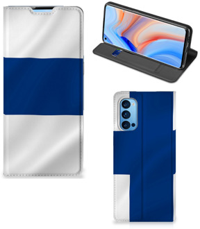 B2Ctelecom Hoesje OPPO Reno4 Pro 5G Bookcase Finse Vlag