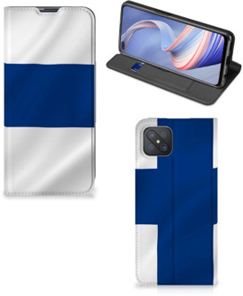 B2Ctelecom Hoesje OPPO Reno4 Z 5G Bookcase Finse Vlag