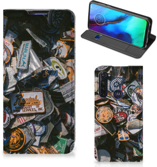 B2Ctelecom Hoesje Personaliseren Motorola Moto G Pro Foto Cover Badges