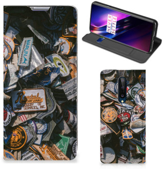 B2Ctelecom Hoesje Personaliseren OnePlus 8 Foto Cover Badges