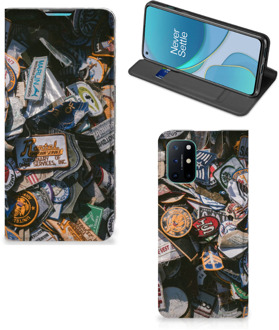 B2Ctelecom Hoesje Personaliseren OnePlus 8T Foto Cover Badges