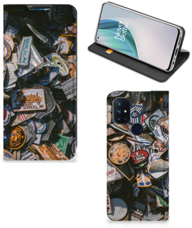 B2Ctelecom Hoesje Personaliseren OnePlus Nord N10 5G Foto Cover Badges