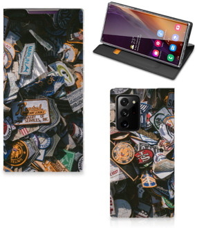 B2Ctelecom Hoesje Personaliseren Samsung Galaxy Note 20 Ultra Foto Cover Badges