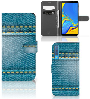 B2Ctelecom Hoesje Samsung A7 2018 Design Jeans