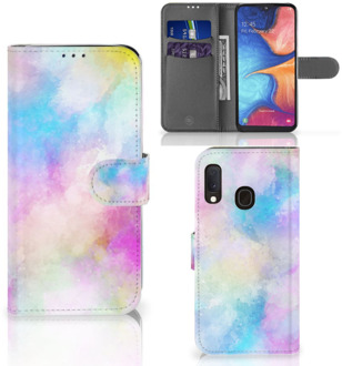 B2Ctelecom Hoesje Samsung Galaxy A20e Watercolor Light