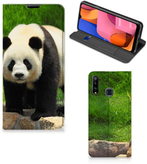 B2Ctelecom Hoesje Samsung Galaxy A20s Telefoontas Panda