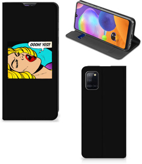 B2Ctelecom Hoesje Samsung Galaxy A31 Bookcase Popart Oh Yes