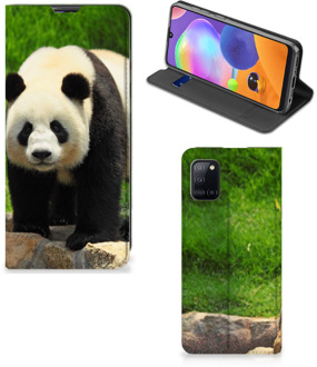 B2Ctelecom Hoesje Samsung Galaxy A31 Telefoontas Panda