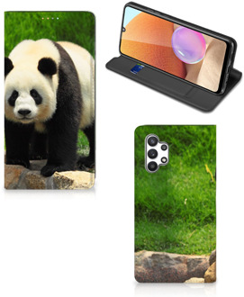 B2Ctelecom Hoesje Samsung Galaxy A32 4G Telefoontas Panda