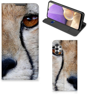 B2Ctelecom Hoesje Samsung Galaxy A32 5G Bookcase Cheetah