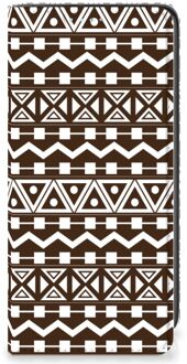 B2Ctelecom Hoesje Samsung Galaxy A41 Bookcase Aztec Brown