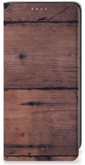 B2Ctelecom Hoesje Samsung Galaxy A41 Leuk Case Old Wood