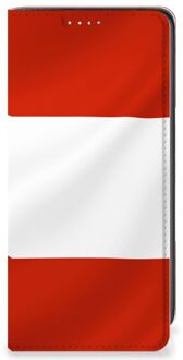 B2Ctelecom Hoesje Samsung Galaxy A41 Telefoonhoesje met Naam Oostenrijkse Vlag