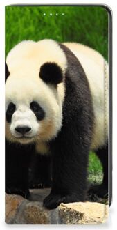 B2Ctelecom Hoesje Samsung Galaxy A41 Telefoontas Panda