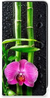 B2Ctelecom Hoesje Samsung Galaxy A41 Wallet Bookcase Orchidee