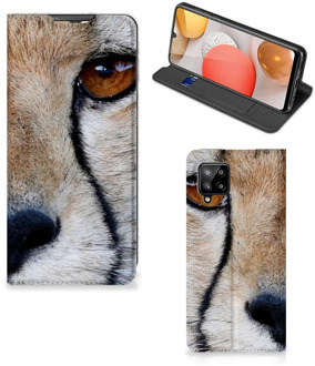 B2Ctelecom Hoesje Samsung Galaxy A42 Bookcase Cheetah