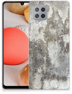 B2Ctelecom Hoesje Samsung Galaxy A42 Telefoon Hoesje Beton