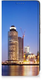 B2Ctelecom Hoesje Samsung Galaxy A52 Telefoonhoesje Tekst Erasmusbrug Rotterdam