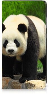 B2Ctelecom Hoesje Samsung Galaxy A52 Telefoontas Panda