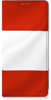 B2Ctelecom Hoesje Samsung Galaxy A71 Telefoonhoesje met Naam Oostenrijkse Vlag