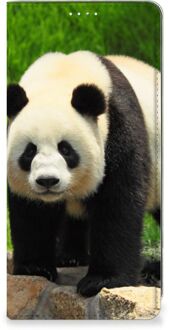 B2Ctelecom Hoesje Samsung Galaxy A71 Telefoontas Panda