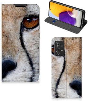 B2Ctelecom Hoesje Samsung Galaxy A72 (5G/4G) Bookcase Cheetah