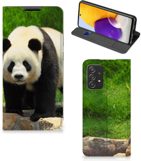 B2Ctelecom Hoesje Samsung Galaxy A72 (5G/4G) Telefoontas Panda