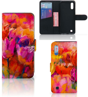 B2Ctelecom Hoesje Samsung Galaxy M10 Tulpen