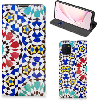 B2Ctelecom Hoesje Samsung Galaxy Note 10 Lite Telefoontas Mozaïek