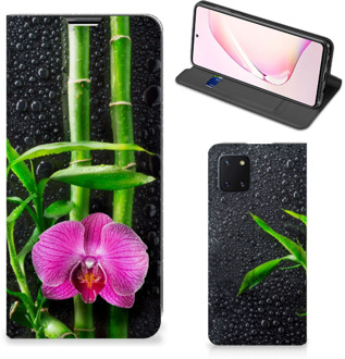 B2Ctelecom Hoesje Samsung Galaxy Note 10 Lite Wallet Bookcase Orchidee