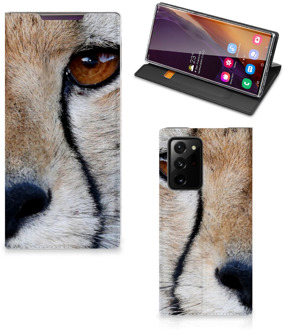 B2Ctelecom Hoesje Samsung Galaxy Note 20 Ultra Bookcase Cheetah